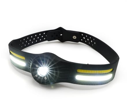 Faith Senso Hoofdlamp- EXB-3 - Led - Oplaadbaar - 700mAh lithium ion - Bewegingssensor - 6 standen - Waterdicht