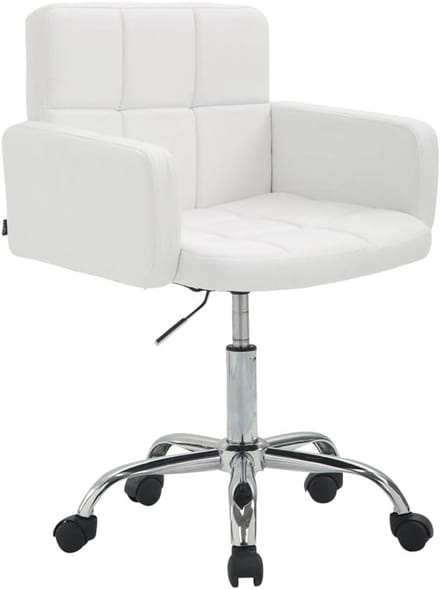 Stijlvolle en Comfortabele Bureaustoel met Faux Leder Bekleding