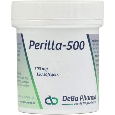 Deba Pharma Perilla-500 Softgels (120 softgels)