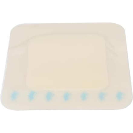 Zelfklevend Schuim Wondverband Pad Snelle Genezing Hydrocolloïd Gel Pleisters met Rand white