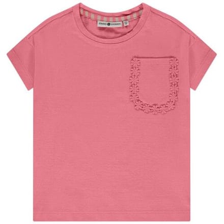 Stains & Stories peuter T-shirt Neon Pink 116 dames