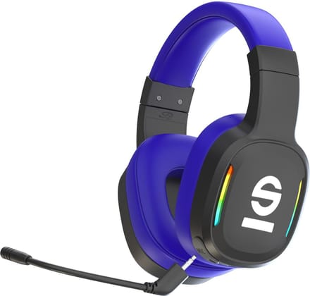 Hoofdtelefoon met microfoon Sparco RAFE Zwart