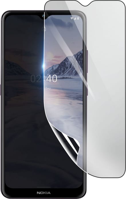 3mk, Geschikt voor Nokia 2.4, Schokbestendige Hydrogel Screenprotector, Transparant