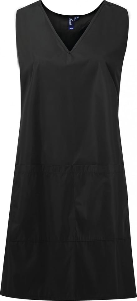 Schort/Tuniek/Werkblouse Dames S/M Premier Black 100% Polyester