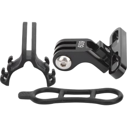 609 Aluminiumlegering Actiecamera Adapter voor GoPro Fietsbeugel Verlengstuk Stuurbevestiging black