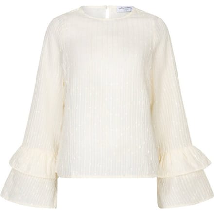 Lofty Manner T-shirt Top Pia Rf50 193 Creme Dames Maat - M