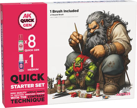 AK Interactive - Quick Gen Starter Set - AK17525