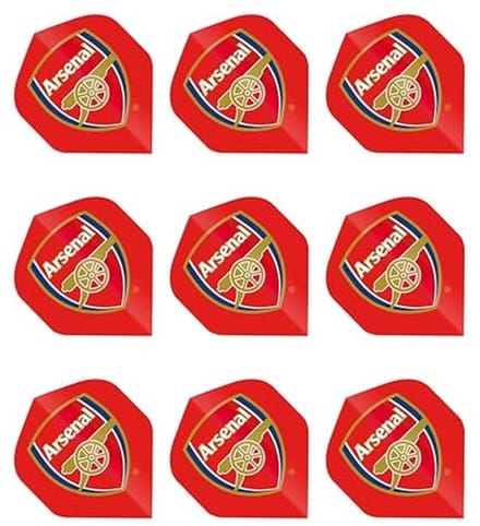 Premier League Voetbalclub Dart Flights - 3 Sets van 9 Flights