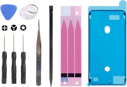 iPhone 8 PLUS / 7 PLUS / 6(S) PLUS Complete Gereedschap Set (Batterij) Reparatie  | Schroevendraaiers + Plaktstrip