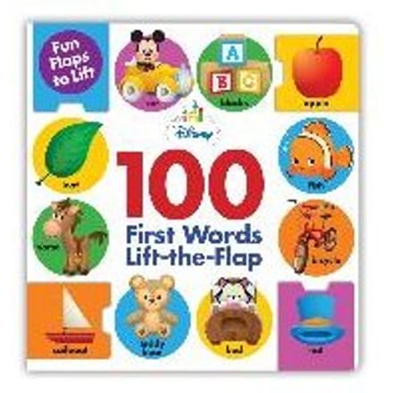Disney Baby 100 First Words Lifttheflap - DISNEY BOOK GROUP