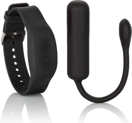 CalExotics - Wristband Remote Petite Bullet - Eggs / Bullets Zwart