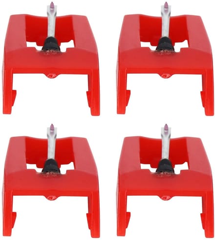 Dailygoods- Platenspeler Naald 4 Stuks - Vervangende Naalden