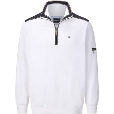 Babista herren Sweatshirt - 56/58 - wit - Plus Size