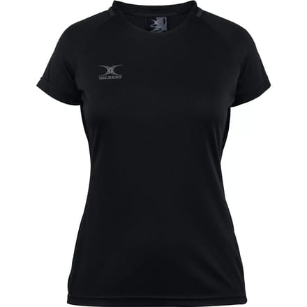 Gilbert Netball Eclipse Top - W 8 - Zwart
