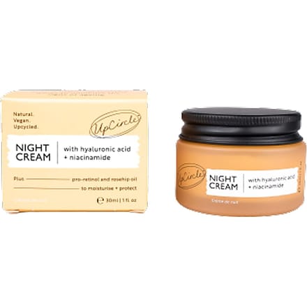 UpCircle Nachtcreme met Hyaluronic Acid + Niacinamide - Mini
