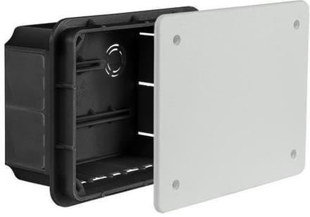 ELEKTRO-PLAST OPATÓWEK Pp/t Serie - Onderbouwdoos - Wit/Oranje - ABS/PS