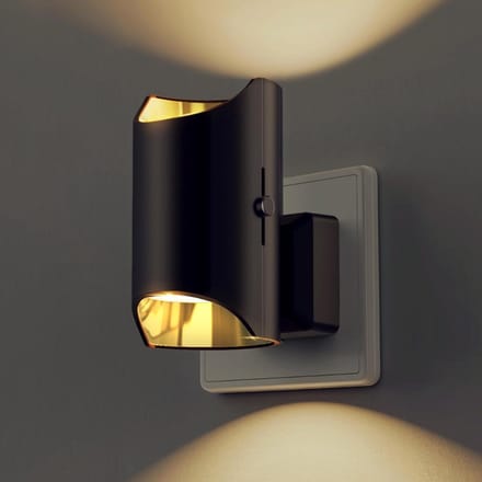 ZRSS® Stopcontact Lampje - Stekkerlamp Dimbaar - Stekker Lamp - Met Schermeringssensor - Warmwit
