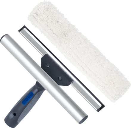 Lewi professionale raamtrekker met inwasser 35 cm - 2 in 1 soft Ergonomic twee componenten greep