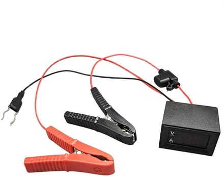 Accu Lekdetector - Stroomtester - Voertuig Onderhoud - Digitale Display - 12V - Zwart