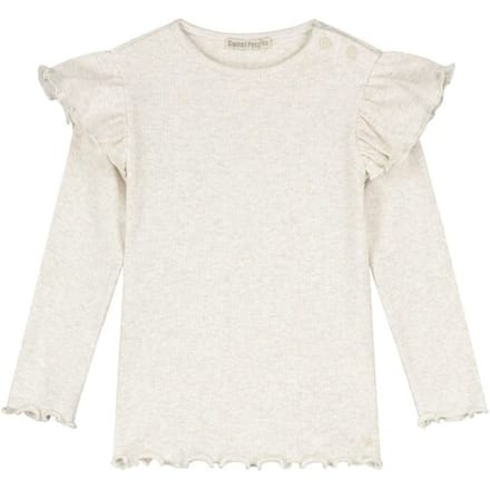 Sweet petit peuter shirt Meave Soft Ecru Melange 122 dames