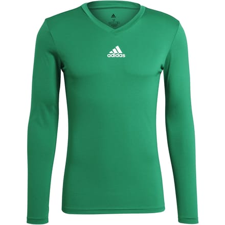 adidas - Team Base Tee - Groene Ondershirts - S - Groen