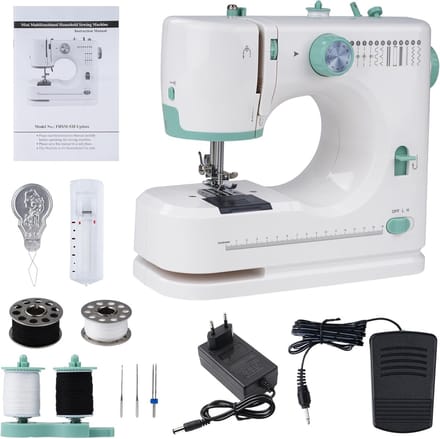 Professionele Elektrische Naaimachine voor Beginners met 12 Steken en LED-lamp