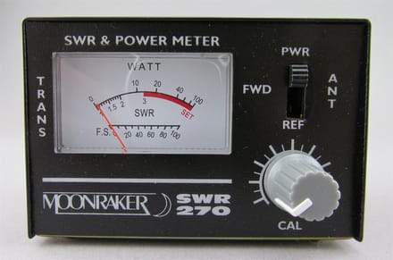 Moonraker SWR 270 staande golf - watt meter 120-500MHz