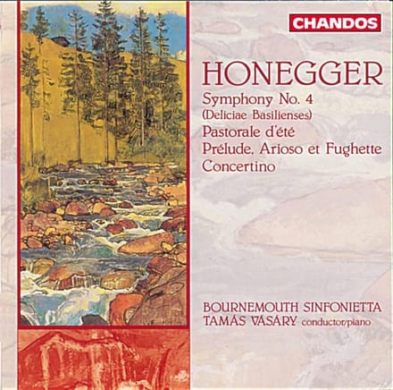 Timothy Carey,Tamás Vasary, Bournemouth Sinfonietta - Honegger: Symphony No. 4 (CD)