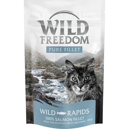 100g Wild Freedom Zalmfilet Filet Kattensnacks