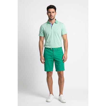 River Woods Basic Chino Short Stretch Green Taglia: 40 | Pantaloncini Outlet | Uomo | Verde