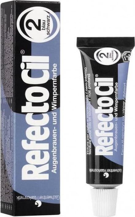 Refectocil  Wimper & Wenkbrauw Verf Blauw/zwart 15 gr (2) - Set van 2 stuks