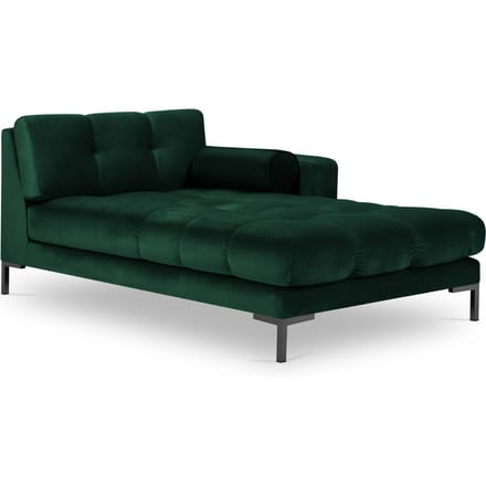 Chaise longue Bali rechts velvet | Cosmopolitan Design