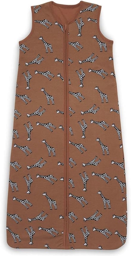 Zomerslaapzak met Giraffe Print - 90 cm - Ademend Jersey Katoen