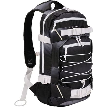 Forvert Louis Pathway Unisex Rugtas - zwart/wit - Standard