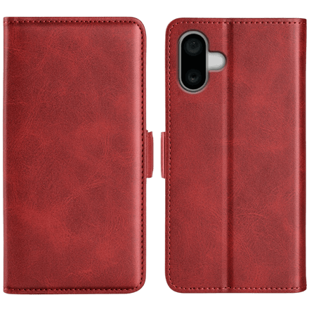 Comfycase Apple iPhone 16 Plus Bookcase Hoesje Rood