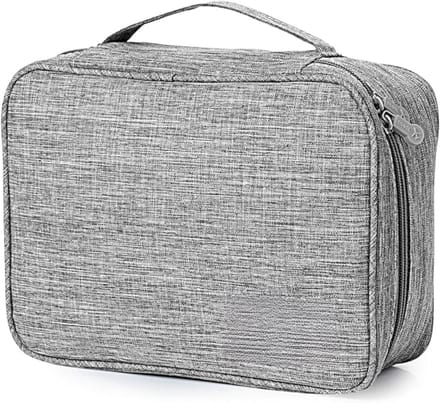 RUX® Kabel Organiser Tas - Organizer Tas - Grijs - 24cm x 18cm x 10cm