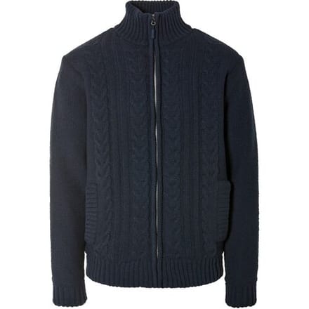 LIVERGY Gebreide heren vest (Marineblauw, L)
