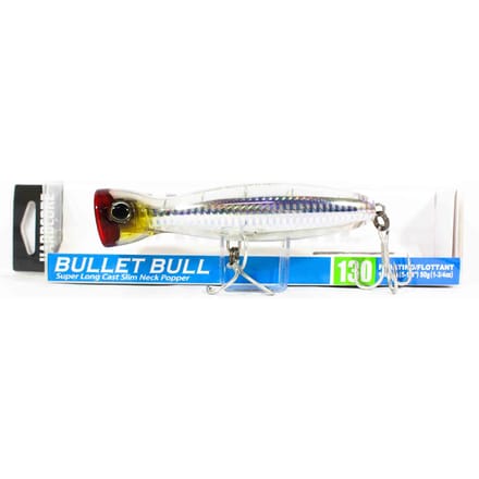 Yo Zuri Duel Hardcore Bullet Bull 130 mm drijvend kunstaas F1205-HTMF (9082) white