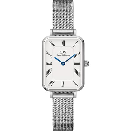 Daniel Wellington DW Watch Quadro Roman Numerals Sterling 20x26mm Silver