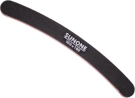 SUNONE Nagelvijl Banaan Zwart 100/180