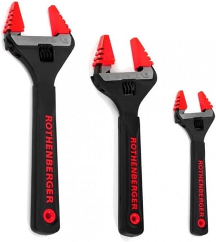 Verstelbare Sleutel Set 3 Delig (15cm, 20cm, 25cm) Brede Bek Inbussleutels Gereedschap