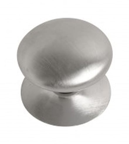 Victorian Cabinet Knob Satin Chrome 30mm