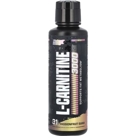 Nutrex Research Liquid Carnitine 3000 (465ml) Passionfruit Guava - Dieet & Gewichtsbeheersing - L-Carnitine