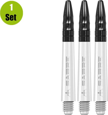 Mission Sabre White Base Black - Dart Shafts