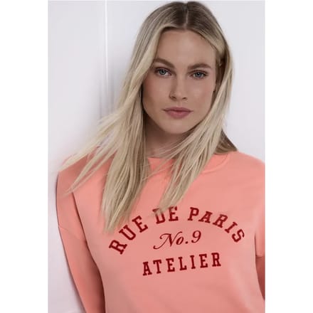 Shirt met tekst