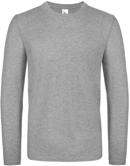 T-shirt met lange mouwen B&C E150