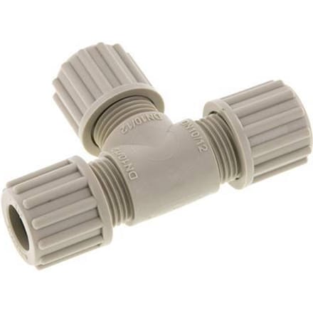 12x10mm PP T-Vorm Knelfitting 10 Bar
