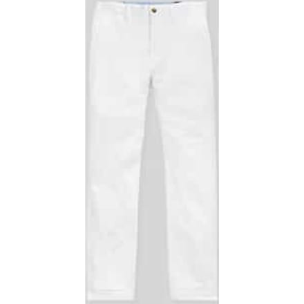 Recht broek van katoenmix