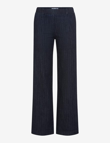Raphaela by Brax Dames Marlenebroek  Style PAM FLARED DARK BLUE, denim donkerblauw, maat 48
