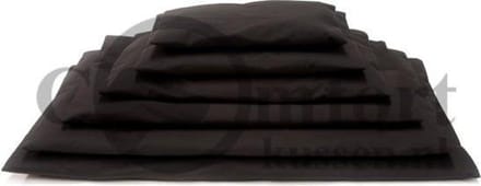 Comfort benchkussen all weather black maat 60x50 cm